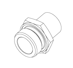 ISO 8434-1-SW-E 带旋转螺母直通RA-ED圈 公制